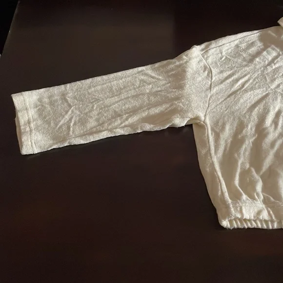 Listicle Ivy Shawl Collar Top Size Medium - Picture 7 of 11